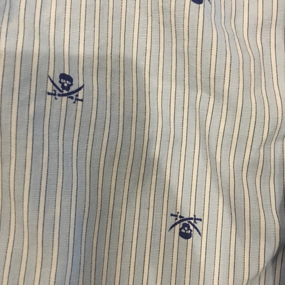 Cherokee skull and sword button down shirt - Picture 2 of 4